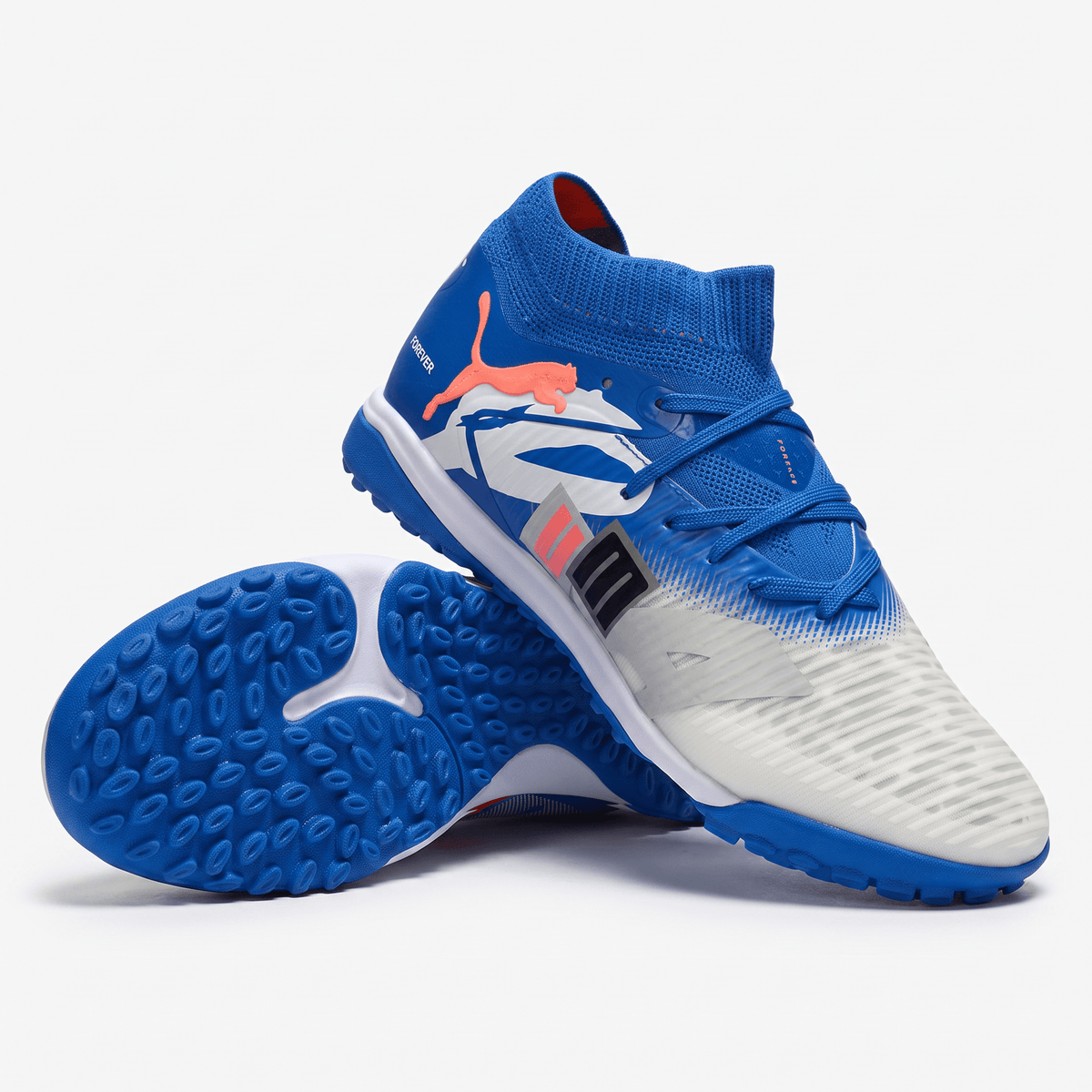 Future 8 Match TT Ultra Blue / White / Sunset Glow