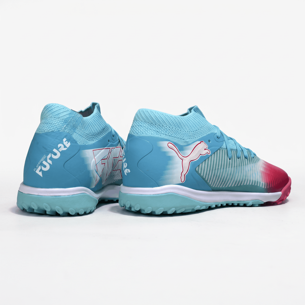 Future 8 Match TT Hero Blue / White / Sunset Pink