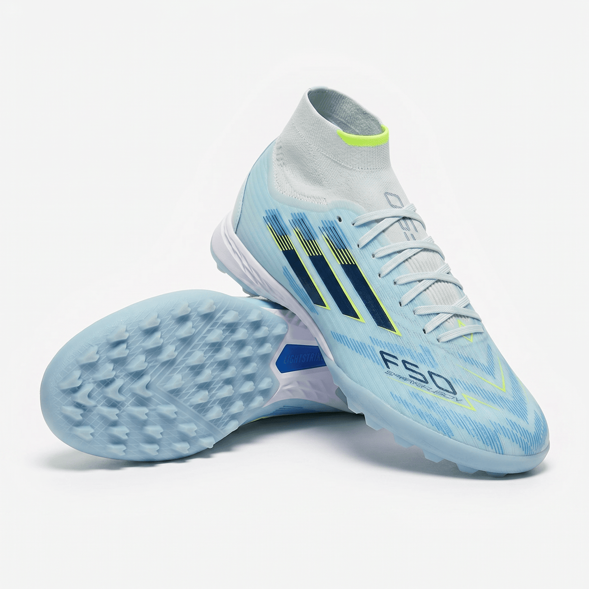 F50 League Mid TF Sparkfusion Blue / Black / Volt