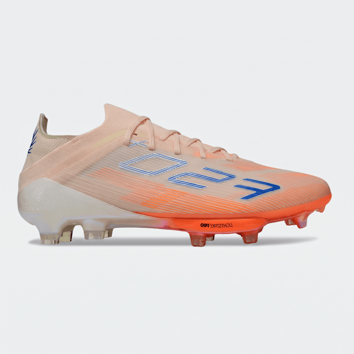 F50 Laced FG Wonder Quartz / Lucid Blue / Solar Orange