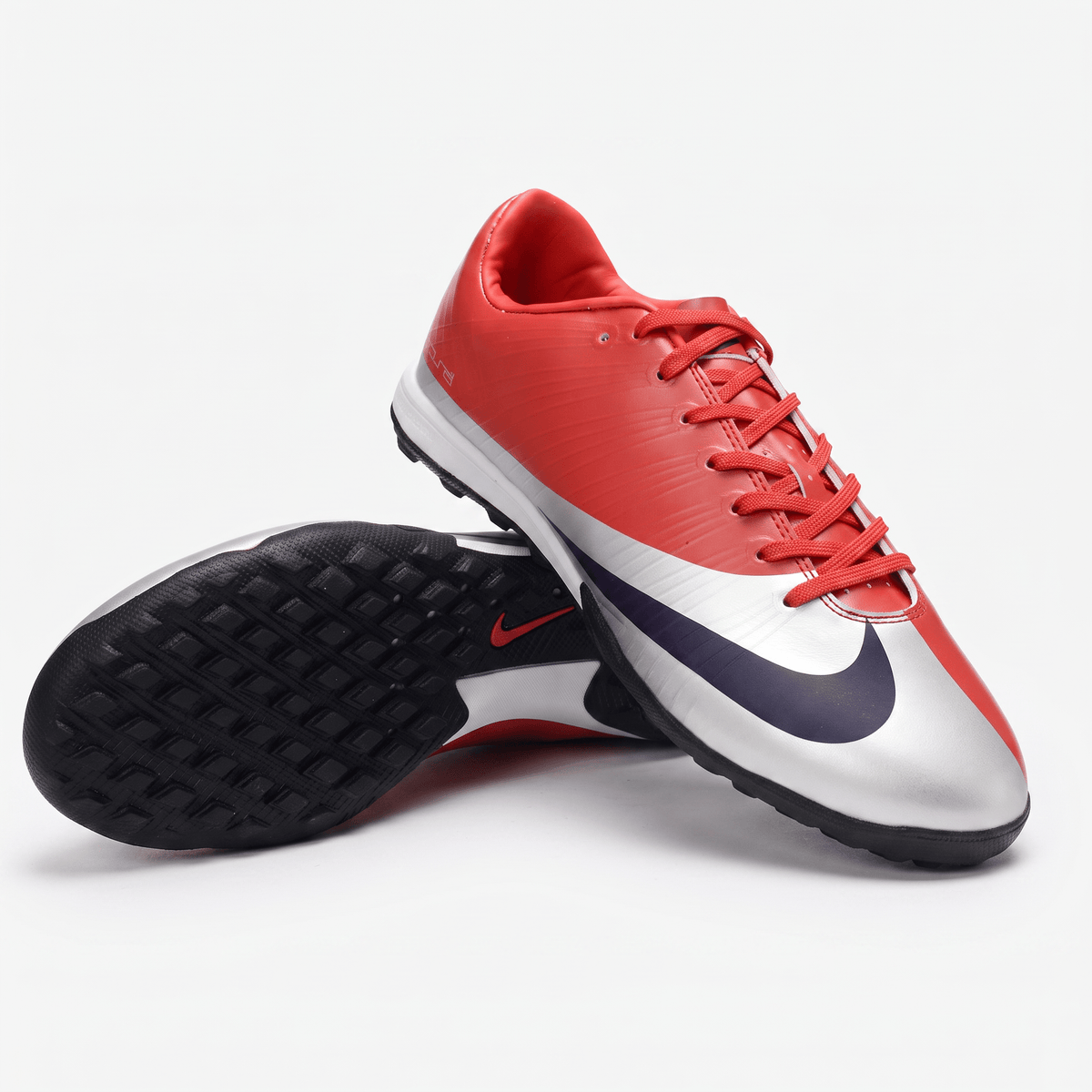Mercurial Vapor Superfly I RGN TF Max Red / Metallic Silver / Dark Abyss