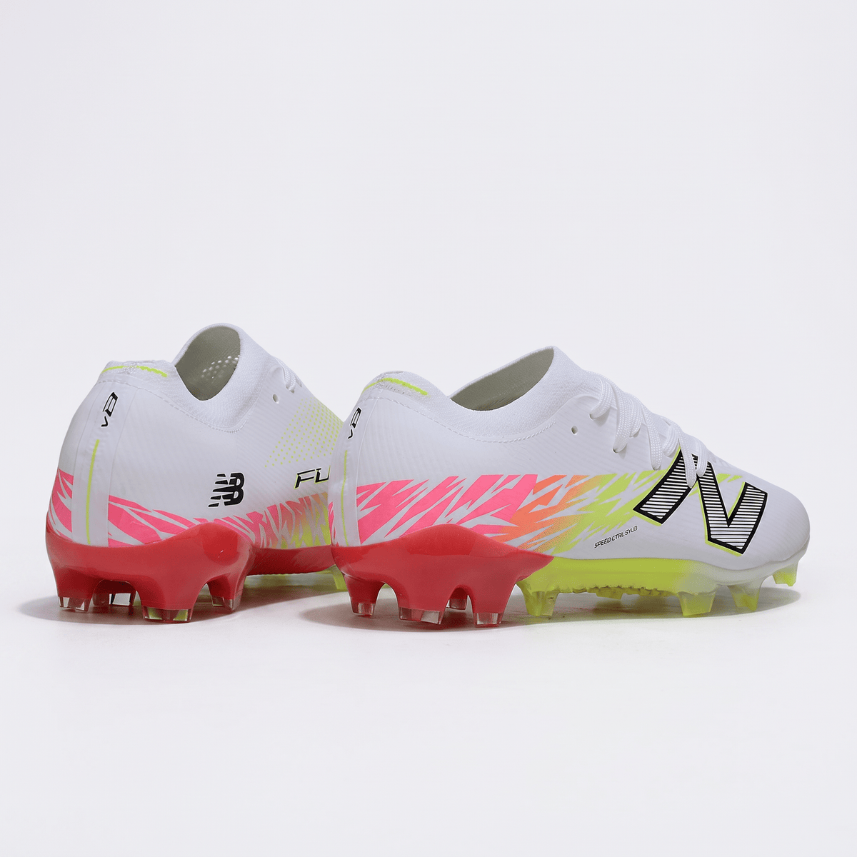 Furon V8 FG White / Energy Red / Hi-Lite Yellow / Black