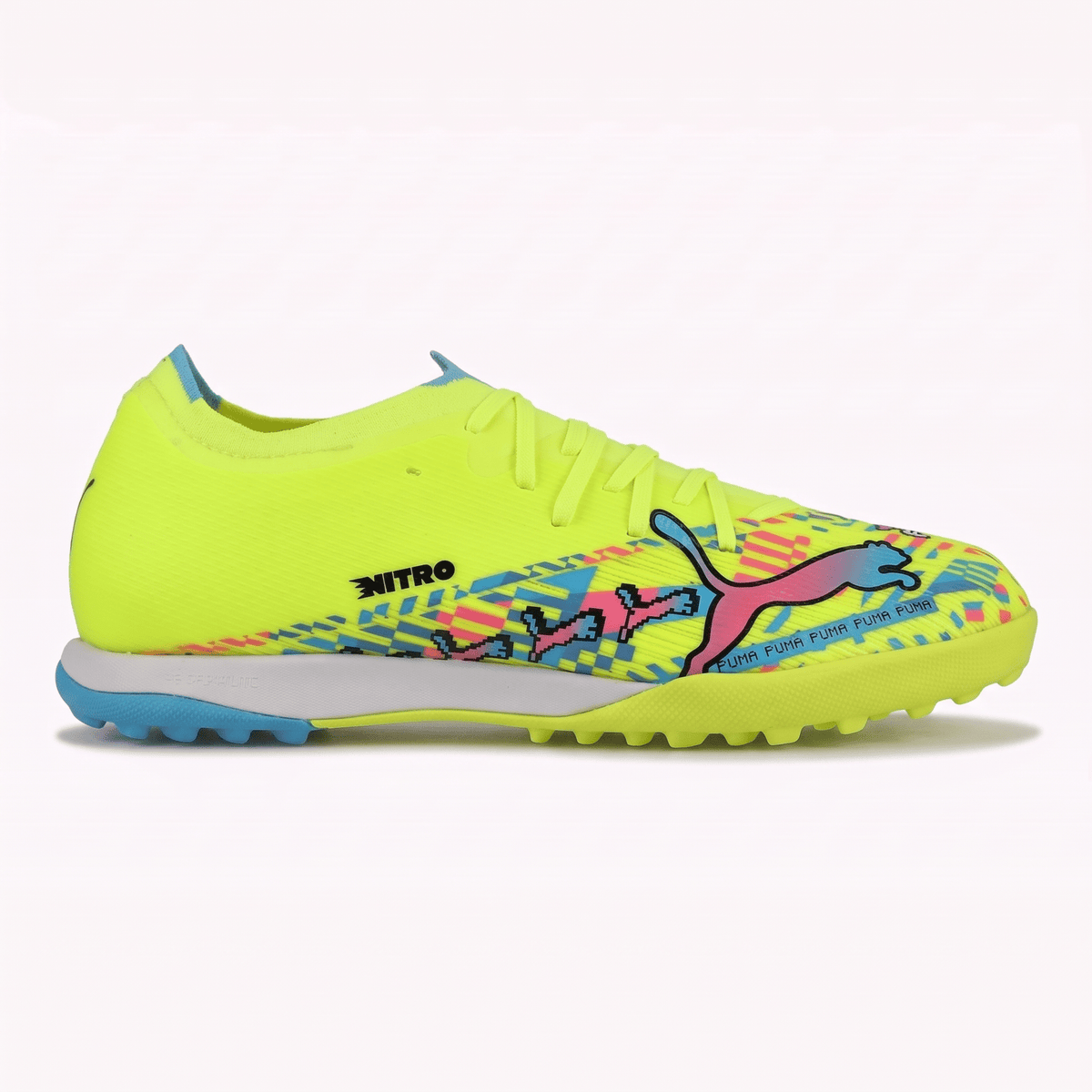 Ultra Nitro 7 Match TT Yellow Alert / White / Blue Glimmer / Pink Glimmer