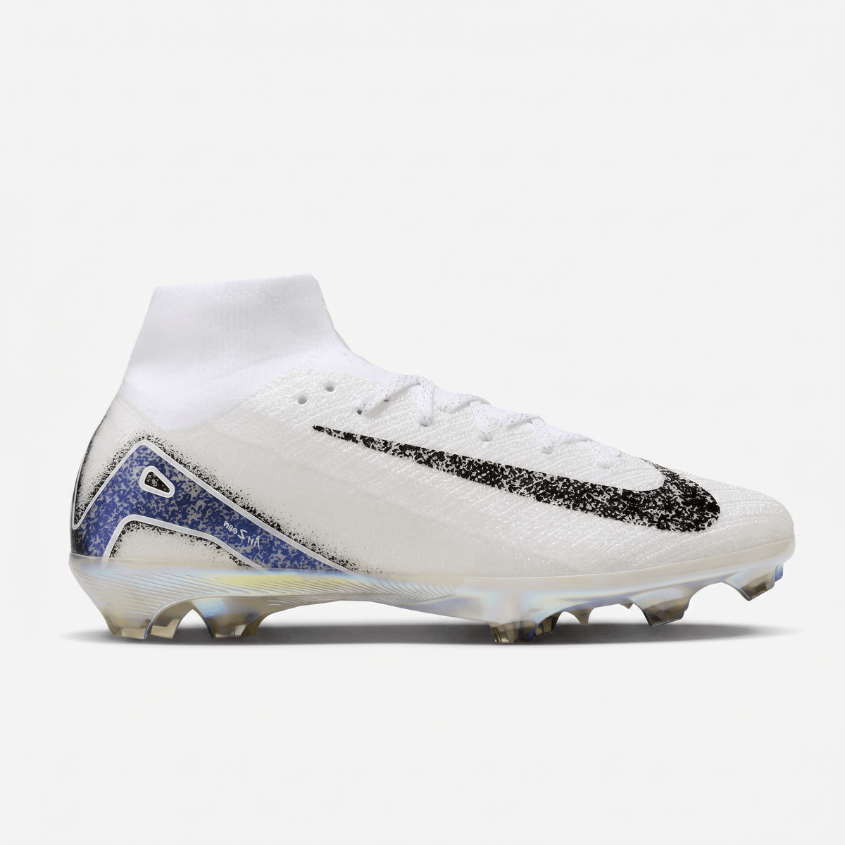 AIR Zoom Mercurial Superfly 10 FG White / Black / Blue