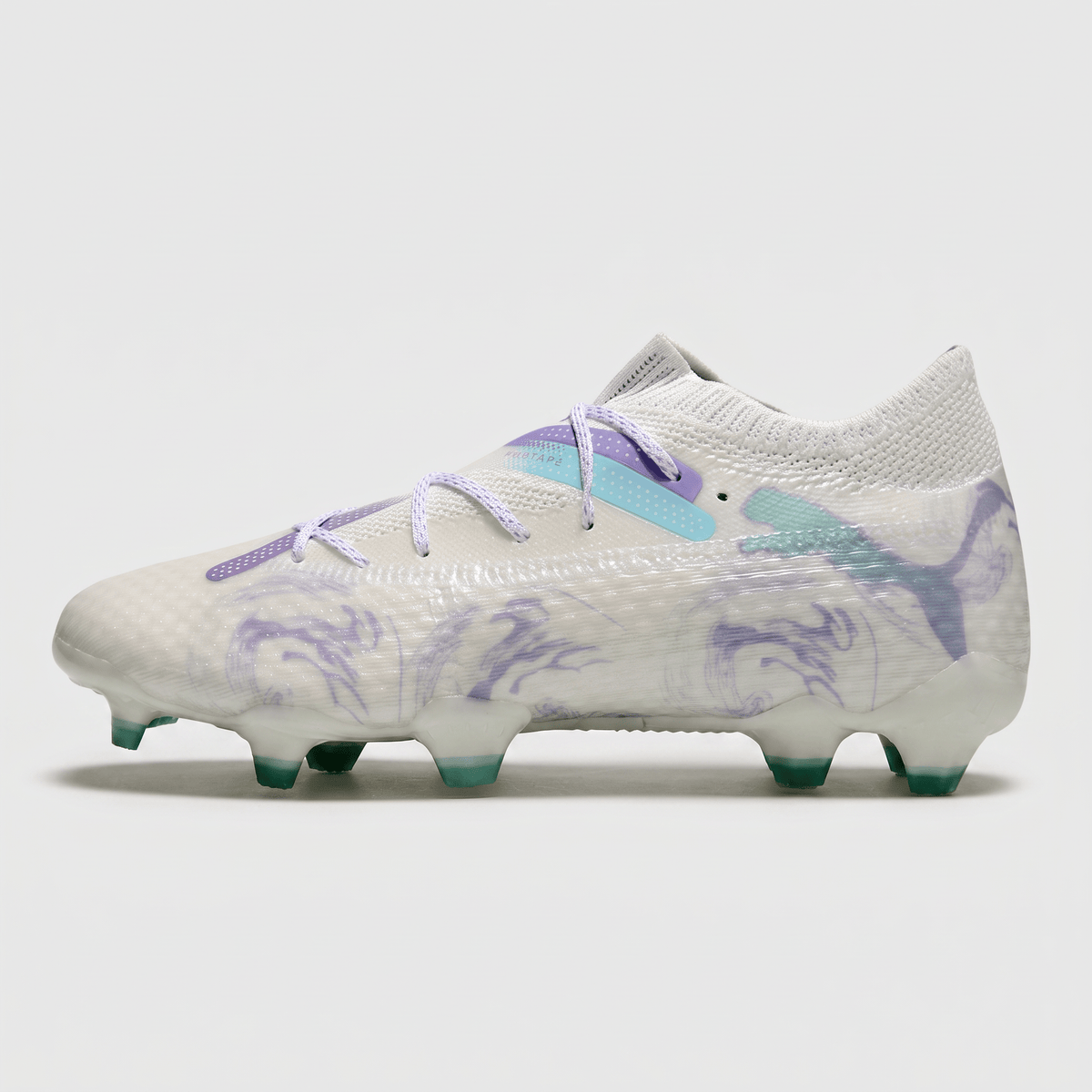 Future 7 Ultimate FG/AG White / Spring Lavender / Black / Mint