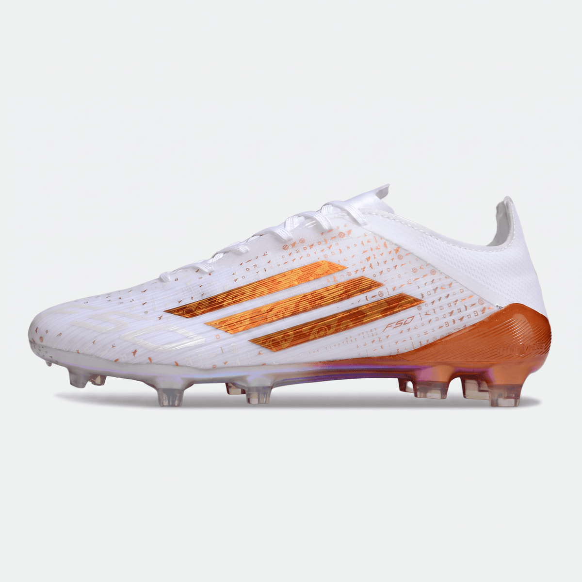 F50 Hyperfast Pro FG Cloud White / Gold Metallic / Beige