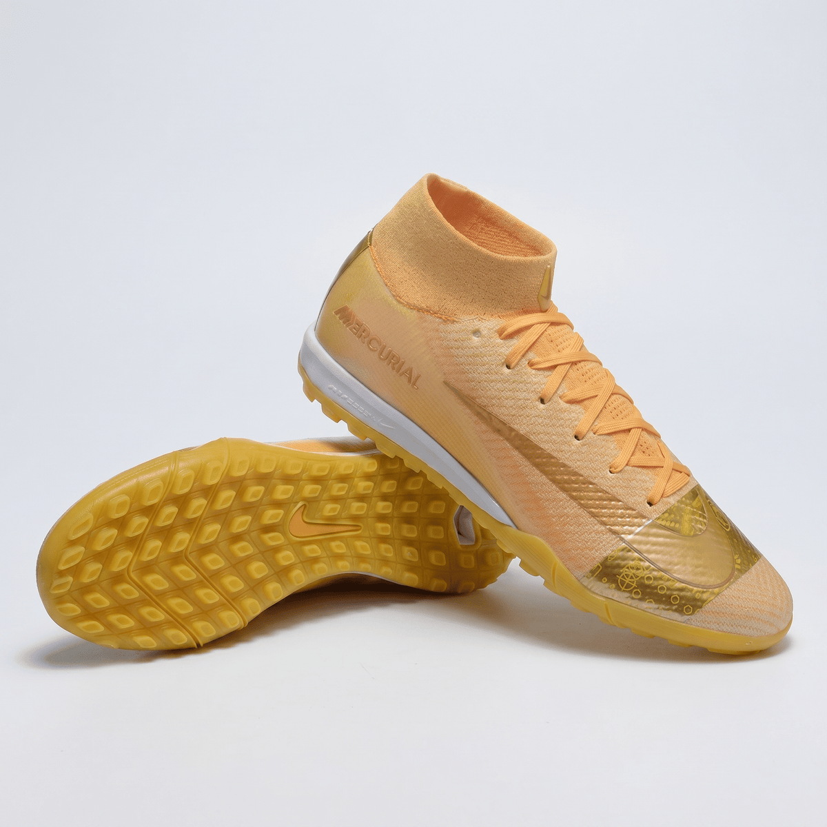 Air Zoom Mercurial Superfly 10 TF  Mango / Black / Volt