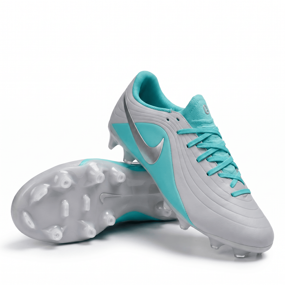Tiempo Legend XI FG Grey / Aqua / Silver