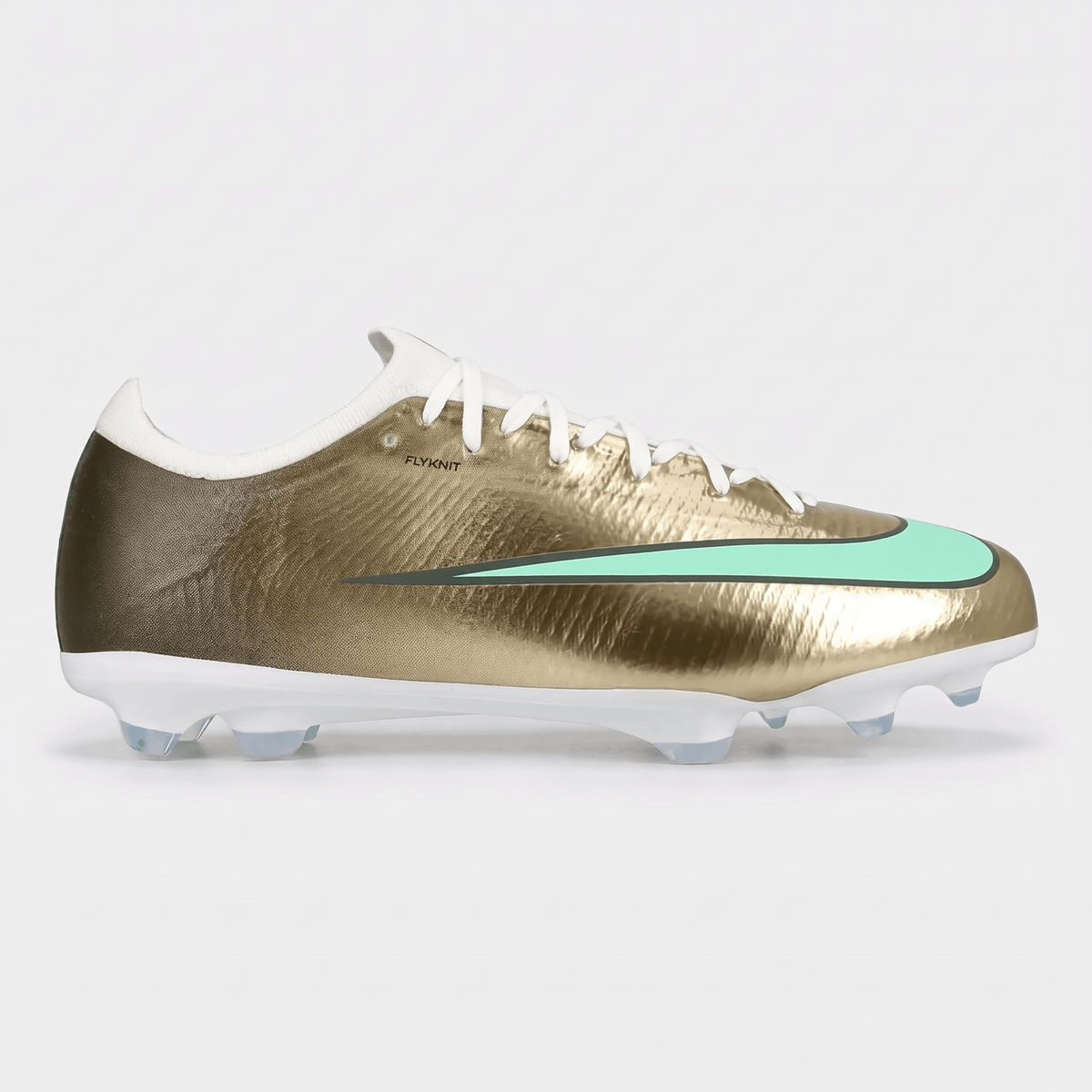 Mercurial Vapor 17 Pro FG Metallic Gold / Green Glow / White